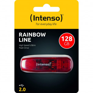 128GB USB2.0 3502491 Rainbow Line INTENSO