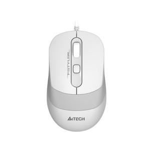 A4Tech FM10 USB 1600DPI Gri - Beyaz Mouse