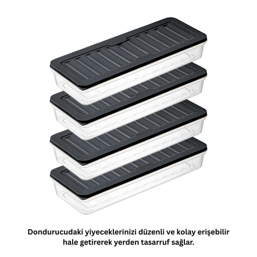 bigmate BGMT1515 4'lü Şeffaf Saklama Kabı 4x1 Lt Mikrodalga Buzdolabı ve Dondurucu Uyumlu Düzenleyici bigmate BGMT1515 4'lü Şeffaf Saklama Kabı 4x1 Lt Mikrodalga Buzdolabı ve Dondurucu Uyumlu Düzenleyici