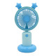 bigmate Mini El Fanı Taşınabilir Serinletici Işıklı Şarjlı Vantilatör 2 Kademeli Hız Ayarı YM88178 bigmate Mini El Fanı Taşınabilir Serinletici Işıklı Şarjlı Vantilatör 2 Kademeli Hız Ayarı YM88178
