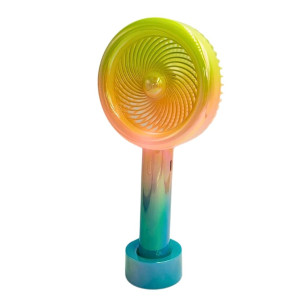 bigmate Mini El Fanı Taşınabilir Serinletici Işıklı Şarjlı Vantilatör 3 Kademeli Hız Ayarı YS2276