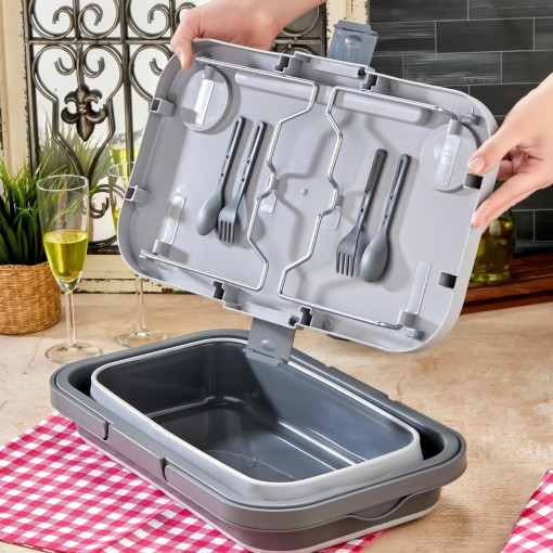 bigmate Portatif Katlanır Piknik Seti 25Lt Silikon Sepetli Masalı Piknik Sepeti bigmate Portatif Katlanır Piknik Seti 25Lt Silikon Sepetli Masalı Piknik Sepeti