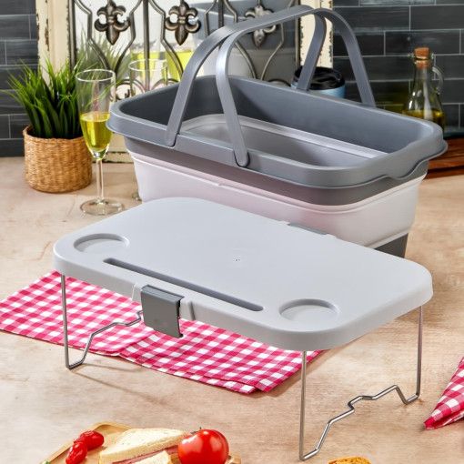 bigmate Portatif Katlanır Piknik Seti 25Lt Silikon Sepetli Masalı Piknik Sepeti bigmate Portatif Katlanır Piknik Seti 25Lt Silikon Sepetli Masalı Piknik Sepeti