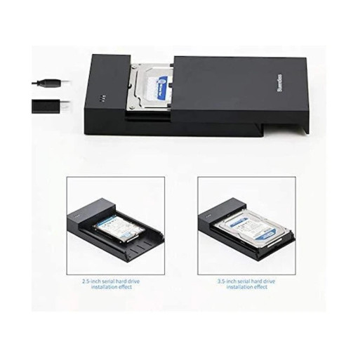 Codegen Codmax CDG-HDC-35BP 3.5" USB 3.0 Sata 3 Siyah Harici Harddisk Kutusu