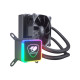 Cougar AQUA 120MM RGB CGR-AQUA-120 Siyah Sıvı Soğutma Sistemi