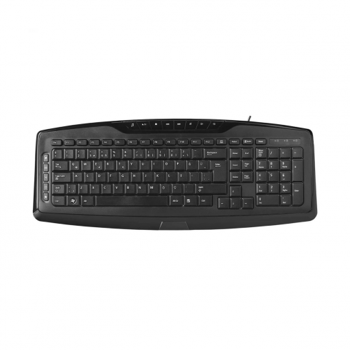 Everest KB-920 Siyah USB Full Boy Q Ofis 14 Multimedia Tuşlu Klavye