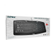Everest KB-920 Siyah USB Full Boy Q Ofis 14 Multimedia Tuşlu Klavye
