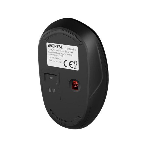 Everest SMW-88 Usb Siyah 2.4Ghz Kablosuz Mouse Everest SMW-88 Usb Siyah 2.4Ghz Kablosuz Mouse