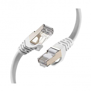 Flaxes FNK-705G 5 M. Cat 7 S/ftp Gri Patch Kablo