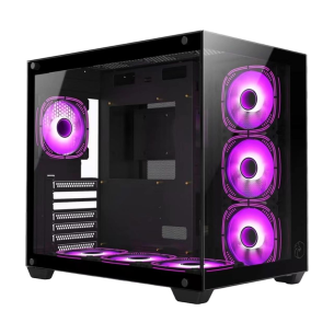 Gametech Prime V2 Tuş Kontrollü RGB 7x120mm Fan Oyuncu (Gaming) Bilgisayar Kasası