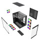 Gametech Prime V3 Tuş Kontrollü RGB 7x120mm Fan Oyuncu (Gaming) Bilgisayar Kasası