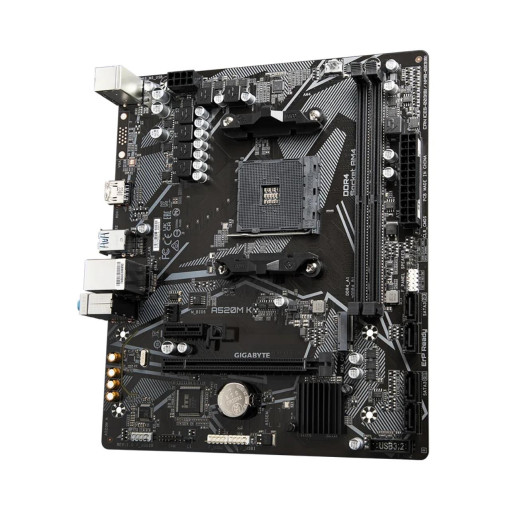 Gigabyte A520M-K V2 DDR4 5100MHz PCI-E Gen3 M.2 US Gigabyte A520M-K V2 DDR4 5100MHz PCI-E Gen3 M.2 US