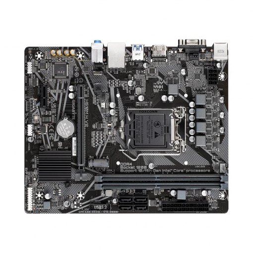 Gigabyte H510M H V2 1200P DDR4 Ses GLan HDMI/VGA Sata3 USB3.2 mATX Anakart