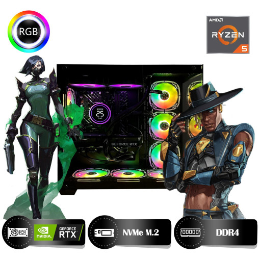 HYPER ROCKET One HRA164060 Ryzen 5 5600 16GB Ram 512GB Nvme M.2 SSD RTX4060 8GB Masaüstü Oyuncu Bilgisayarı HYPER ROCKET One HRA164060 Ryzen 5 5600 16GB Ram 512GB Nvme M.2 SSD RTX4060 8GB Masaüstü Oyuncu Bilgisayarı