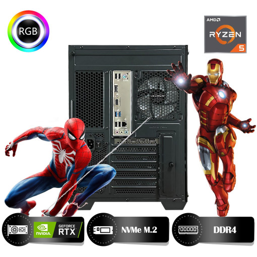 HYPER ROCKET One HRA164060 Ryzen 5 5600 16GB Ram 512GB Nvme M.2 SSD RTX4060 8GB Masaüstü Oyuncu Bilgisayarı HYPER ROCKET One HRA164060 Ryzen 5 5600 16GB Ram 512GB Nvme M.2 SSD RTX4060 8GB Masaüstü Oyuncu Bilgisayarı