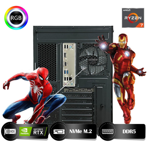HYPER ROCKET One HRA644060 Ryzen 7 8700F 64GB Ram 1TB Nvme M.2 SSD RTX4060 8GB Masaüstü Oyuncu Bilgisayarı HYPER ROCKET One HRA644060 Ryzen 7 8700F 64GB Ram 1TB Nvme M.2 SSD RTX4060 8GB Masaüstü Oyuncu Bilgisayarı