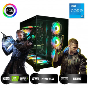 HYPER ROCKET One HRI164060-IC Intel Core i5-12400F 16GB Ram 512GB Nvme M.2 SSD RTX4060 8GB Masaüstü Oyuncu Bilgisayarı