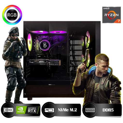 HYPER ROCKET Peak HRA323050 Ryzen 7 8700F 32GB Ram 1TB Nvme M.2 SSD RTX3050 8GB Masaüstü Oyuncu Bilgisayarı HYPER ROCKET Peak HRA323050 Ryzen 7 8700F 32GB Ram 1TB Nvme M.2 SSD RTX3050 8GB Masaüstü Oyuncu Bilgisayarı