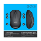 Logitech B220 Sessiz Kompakt Kablosuz Mouse 910-004881- Siyah