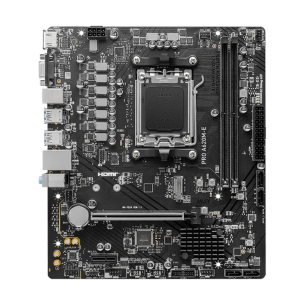 MSI MB PRO A620M-E AM5 DDR5 6800(OC) Ses Glan HDMI/VGA Sata3 Usb3.2 mATX Anakart