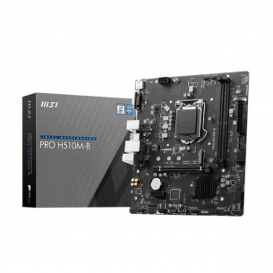 MSI PRO H510M-B Soket 1200 DDR4 2933MHZ(Yanlızca 10.Nesil Detsekli) Anakart