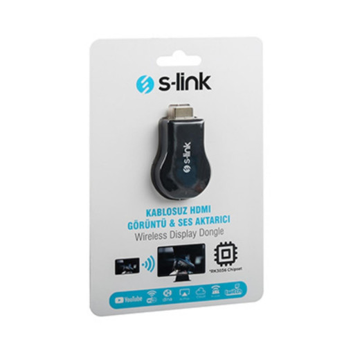 S-link SL-WH25 Kablosuz HDMI Görüntü+Ses Aktarıcı S-link SL-WH25 Kablosuz HDMI Görüntü+Ses Aktarıcı