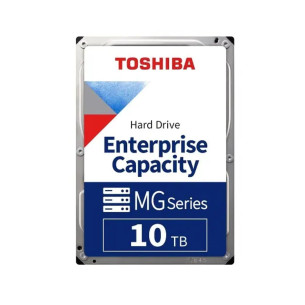 Toshiba 10TB 3.5" 7200 SATA3 512MB ENT MG 512e MG10ADA10TE RV7/24 Bulk Güvenlik Diski