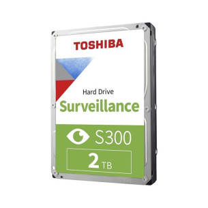 Toshiba 2TB 3,5" 5400 SATA3 128MB S300 HDWT720UZSVA 7/24 Bulk Güvenlik Diski
