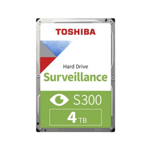 Toshiba 4TB 3,5" 5400 SATA3 256MB S300 HDWT840UZSVA 7/24 Bulk Güvenlik Diski