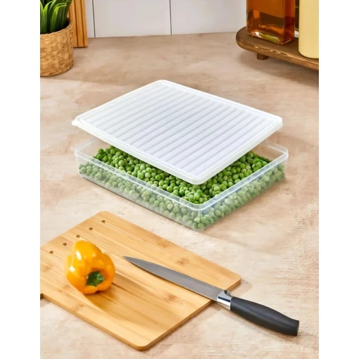bigmate BGMT2525 4'lü Şeffaf Saklama Kabı 4x2,5 Lt Mikrodalga Buzdolabı ve Dondurucu Uyumlu Düzenleyici bigmate BGMT2525 4'lü Şeffaf Saklama Kabı 4x2,5 Lt Mikrodalga Buzdolabı ve Dondurucu Uyumlu Düzenleyici