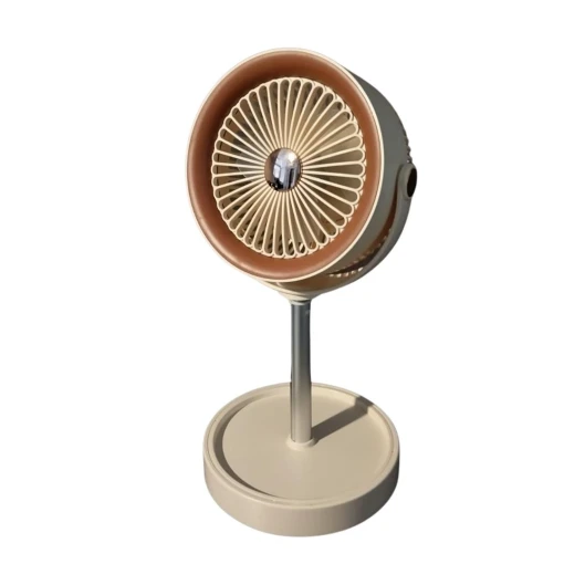 bigmate Masa Tipi Midi Fan – Taşınabilir Şarjlı Kademeli Hız ve Yükseklik Ayarı YS2298A