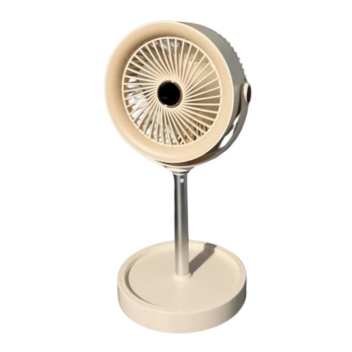 bigmate Masa Tipi Midi Fan – Taşınabilir Şarjlı Kademeli Hız ve Yükseklik Ayarı YS2298B