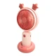bigmate Mini El Fanı Taşınabilir Serinletici Işıklı Şarjlı Vantilatör 2 Kademeli Hız Ayarı YM88178 bigmate Mini El Fanı Taşınabilir Serinletici Işıklı Şarjlı Vantilatör 2 Kademeli Hız Ayarı YM88178