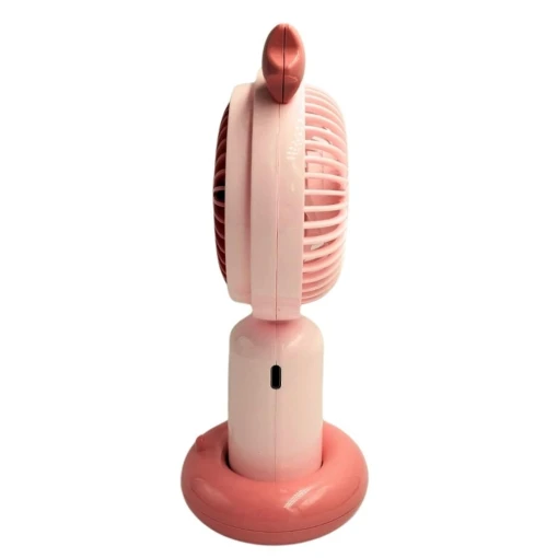 bigmate Mini El Fanı Taşınabilir Serinletici Işıklı Şarjlı Vantilatör 2 Kademeli Hız Ayarı YM88178 bigmate Mini El Fanı Taşınabilir Serinletici Işıklı Şarjlı Vantilatör 2 Kademeli Hız Ayarı YM88178