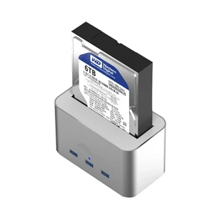 Codegen Codmax  CDG-DOC-303 3 Port USB3.0+ SATA 2.5"+3.5 USB HUB Docking Harddisk Kutusu