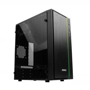 Everest Astral RGB LED Şeritli Peak 250W Akrilik Yan Panel Oyuncu (Gaming) Kasası