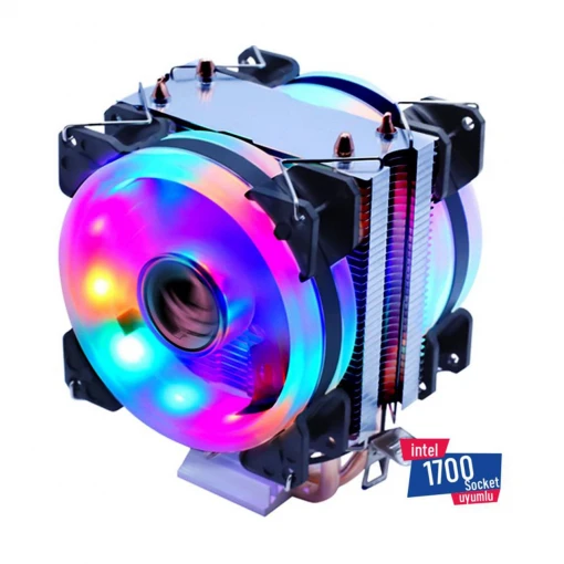 Gametech Freezer HD 2.0 AMD / INTEL Rainbow CPU Soğutucu 95 W TDP Gametech Freezer HD 2.0 AMD / INTEL Rainbow CPU Soğutucu 95 W TDP