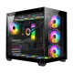 Gametech Prime V2 Tuş Kontrollü RGB 7x120mm Fan Oyuncu (Gaming) Bilgisayar Kasası