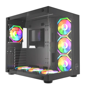 Gametech Prime V3 Tuş Kontrollü RGB 7x120mm Fan Oyuncu (Gaming) Bilgisayar Kasası