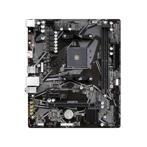 Gigabyte A520M-K V2 DDR4 5100MHz PCI-E Gen3 M.2 US Gigabyte A520M-K V2 DDR4 5100MHz PCI-E Gen3 M.2 US