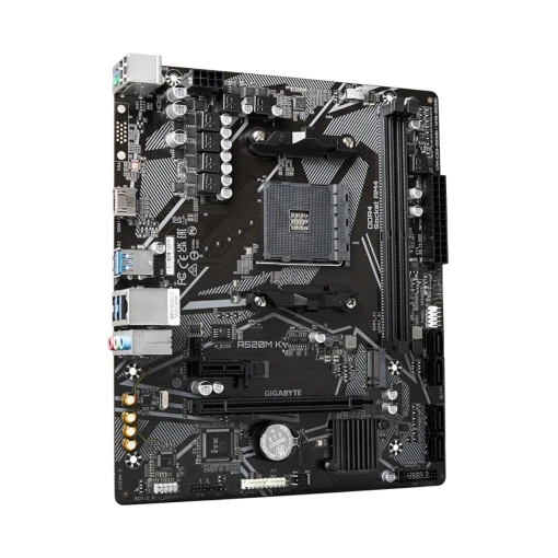 Gigabyte A520M-K V2 DDR4 5100MHz PCI-E Gen3 M.2 US Gigabyte A520M-K V2 DDR4 5100MHz PCI-E Gen3 M.2 US