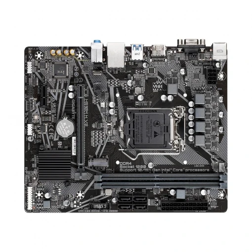 Gigabyte H510M H V2 1200P DDR4 Ses GLan HDMI/VGA Sata3 USB3.2 mATX Anakart