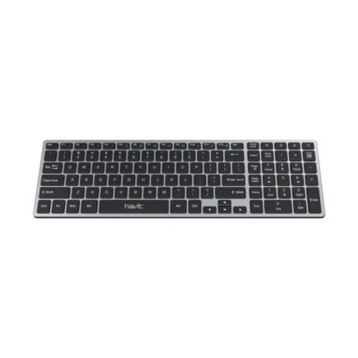 Havit KB263BT Kablosuz Bluetooth Klavye Uzay Grisi
