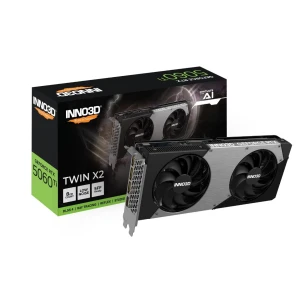 Inno3D RTX5060 TI Twin X2 N506T2-08D7-193075N 128 Bit GDDR7 8 GB Ekran Kartı