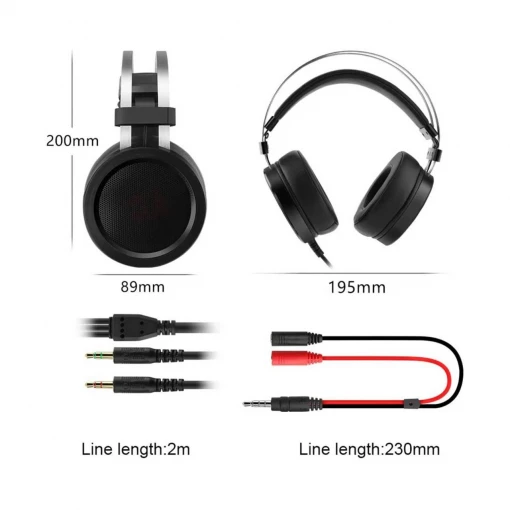 Redragon H901 SCYLLA 3,5mm Jack'lı Oyuncu (Gaming) Kulaklığı Redragon H901 SCYLLA 3,5mm Jack'lı Oyuncu (Gaming) Kulaklığı