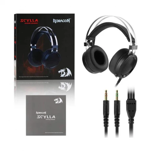 Redragon H901 SCYLLA 3,5mm Jack'lı Oyuncu (Gaming) Kulaklığı Redragon H901 SCYLLA 3,5mm Jack'lı Oyuncu (Gaming) Kulaklığı