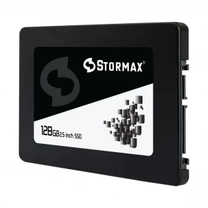 Stormax 128 GB SSD 2 5" Sata3 550-530MB/s Black SERI-SMX-SSD30BLCK/128G SSD Disk