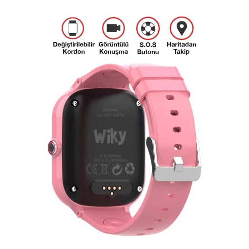 Wiky Watch 4S Pembe Akıllı Çocuk Saati